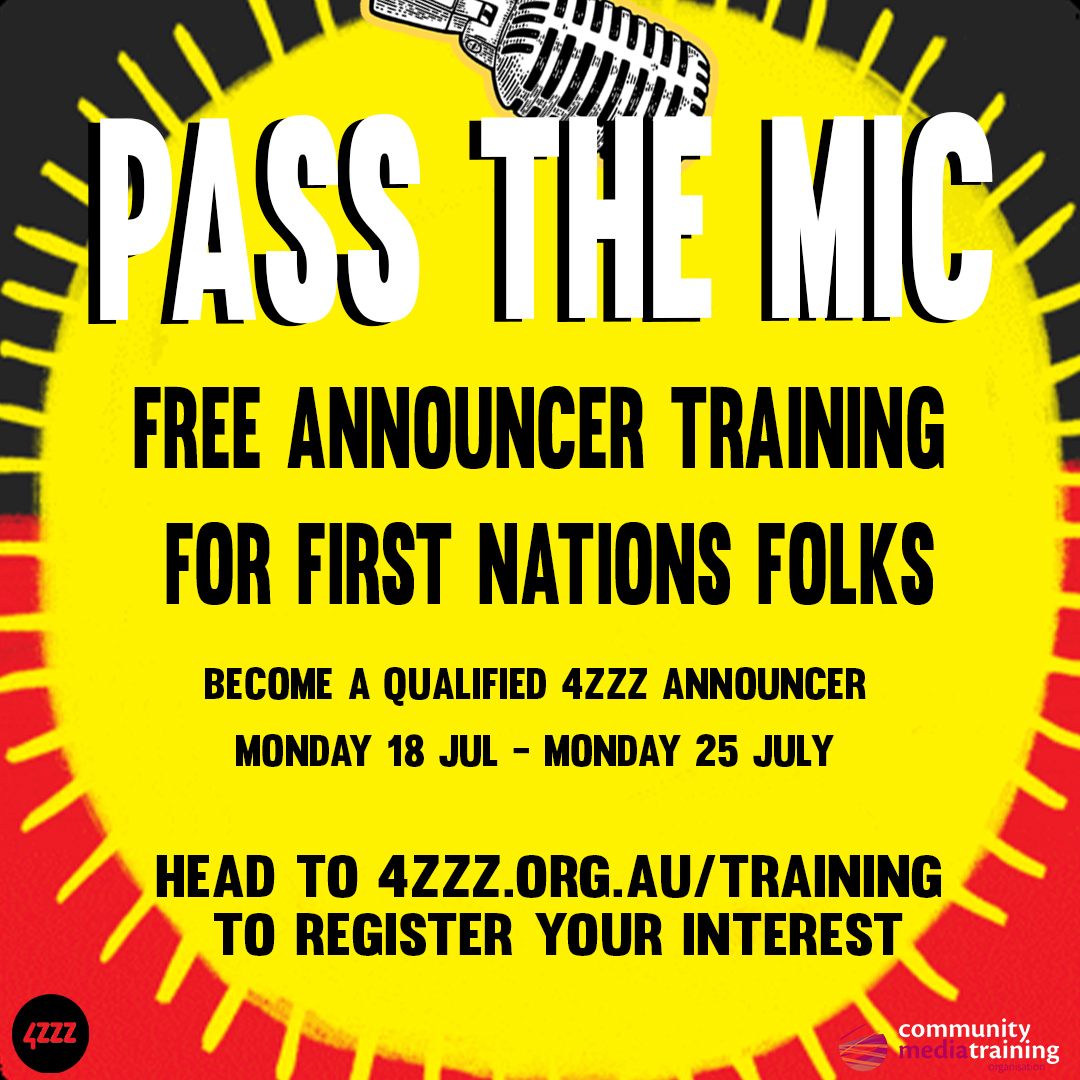 Pass the Mic training poster